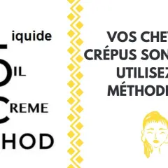 Liquide, Oil, Crème : la méthode LOC pour des cheveux crépus hydratés.