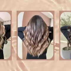 Trois femmes aux cheveux ondulés, allant du blond au brun foncé. Fini les cheveux rêches, place à la douceur !