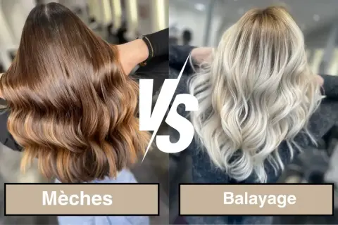 Mèches vs Balayage : quelle couleur faire sur des mèches blondes ? Cheveux bruns vs blonds, un choix stylistique.