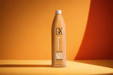 Flacon de GK Hair JUVEXIN 20 Volume Developer, idéal pour le dosage décoloration oxydant 20.