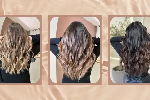 Trois femmes aux cheveux ondulés, allant du blond au brun foncé. Fini les cheveux rêches, place à la douceur !