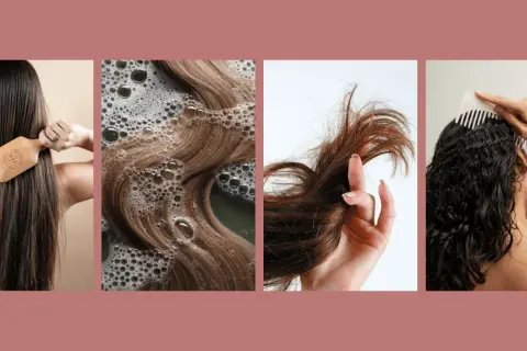 Découvrez le soin capillaire : brossage cheveux sec ou humide, lavage, et coiffage.
