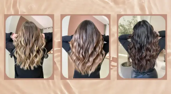 Trois femmes aux cheveux ondulés, allant du blond au brun foncé. Fini les cheveux rêches, place à la douceur !