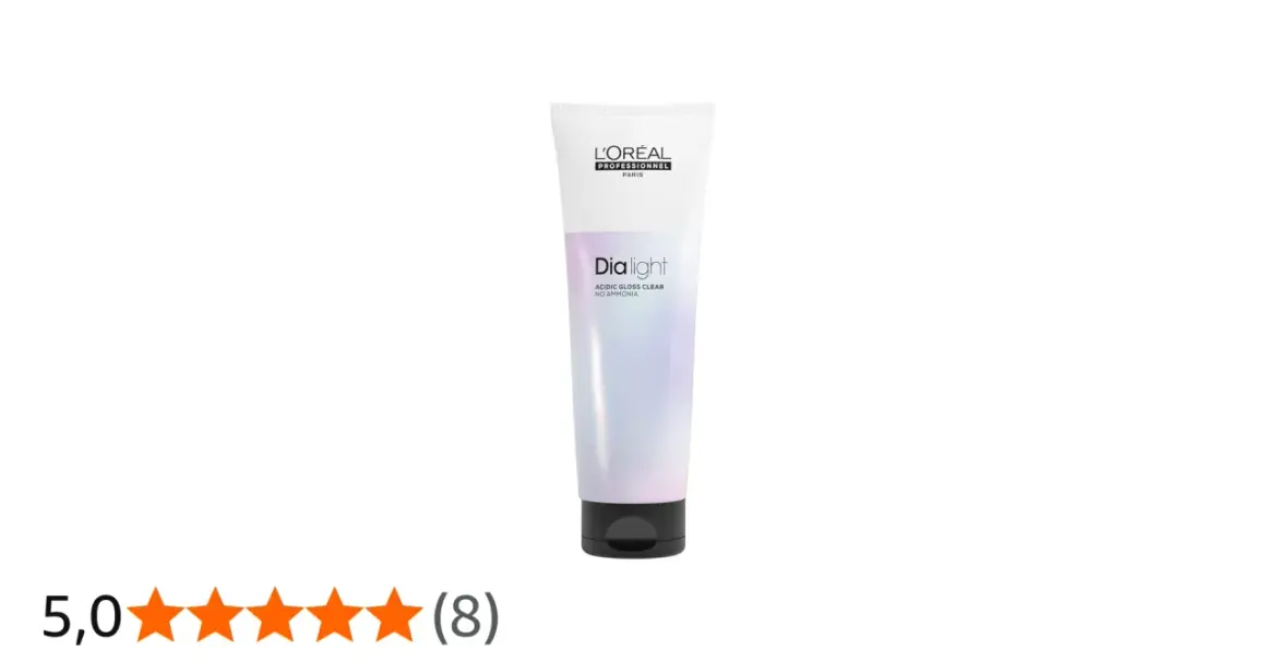 Tube de coloration L'Oréal Professionnel Dia light, pour une brillance acide sans ammoniaque.