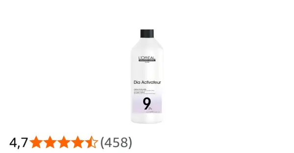 Bouteille de Dia Activateur L'Oréal Professionnel, volume 9 (2.7%). Quel volume choisir pour votre coloration ?